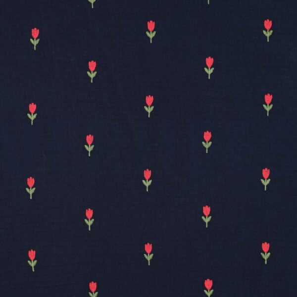 Hydrofiel Embroidery Tulp - Afbeelding 2