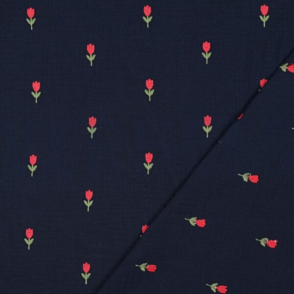 Hydrofiel Embroidery Tulp
