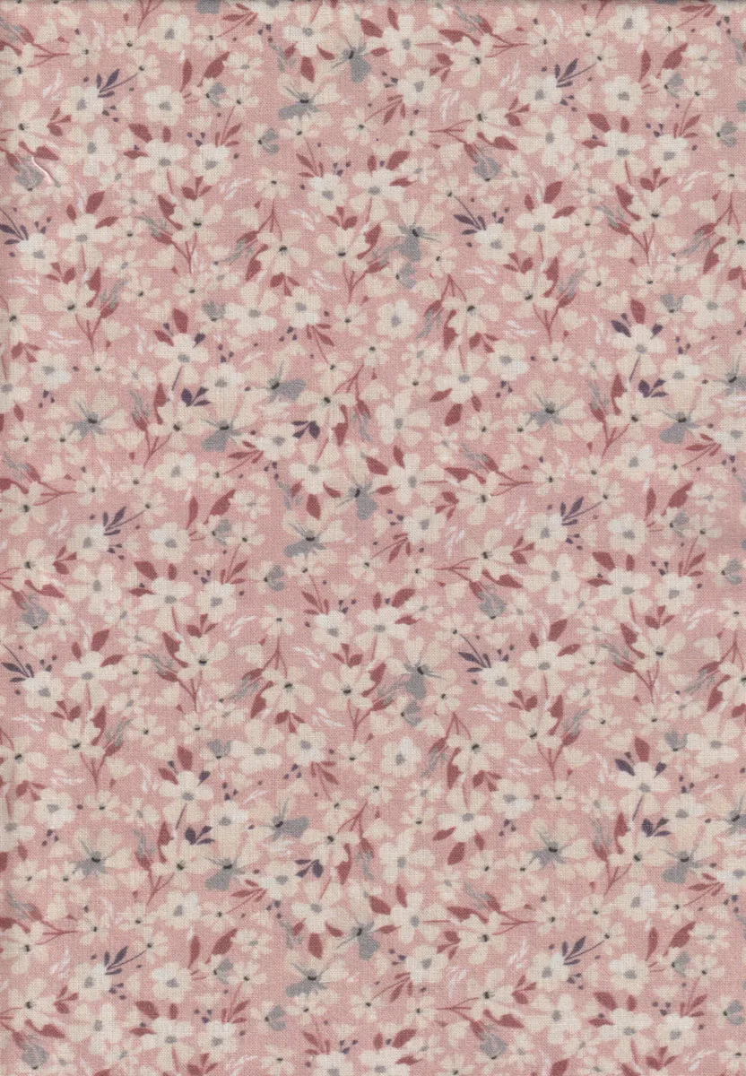 100% katoen Mitsi-Rosa