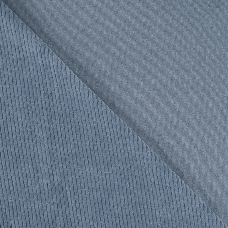 Jersey Cord Florida – Dusty Blue - Afbeelding 2