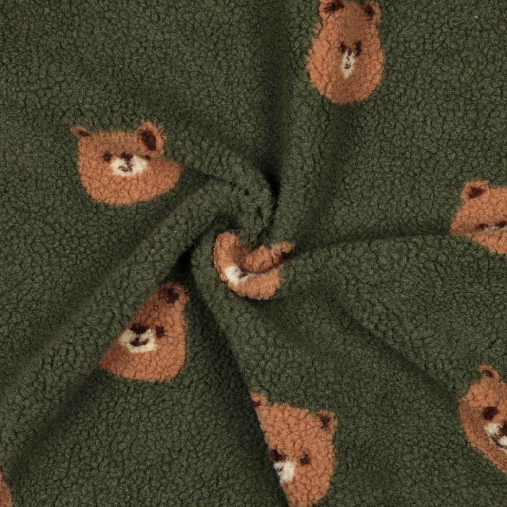 TEDDY JACQUARD BEREN - GROEN - Afbeelding 4