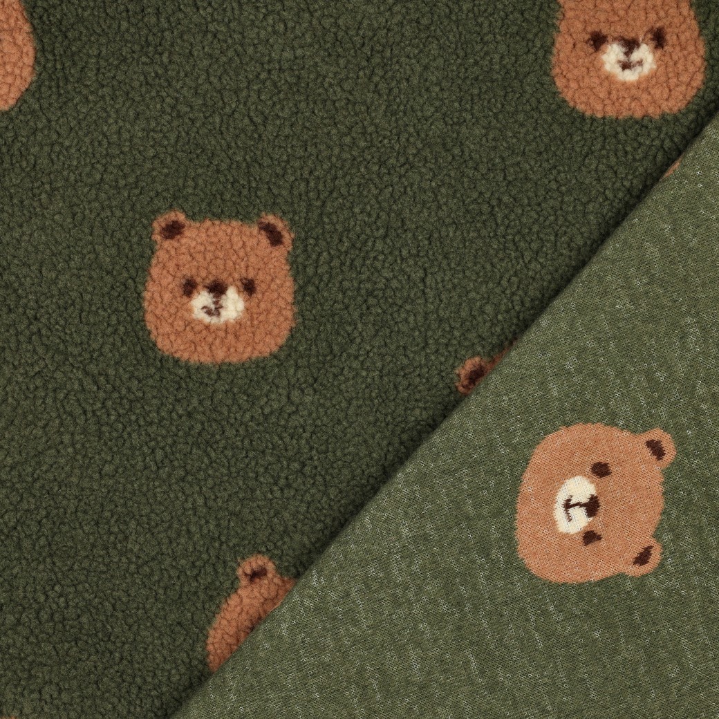 TEDDY JACQUARD BEREN - GROEN - Afbeelding 3