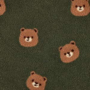 TEDDY JACQUARD BEREN - GROEN