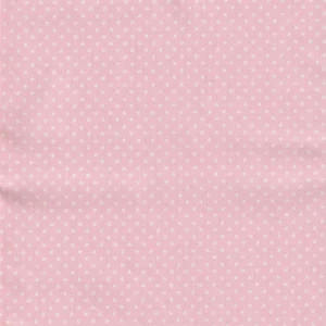 100% katoen licht roze dots
